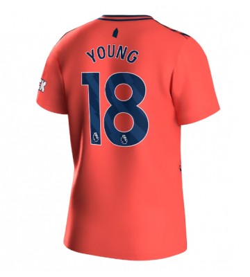 Everton Ashley Young #18 Koszulka Wyjazdowych 2023-24 Krótki Rękaw